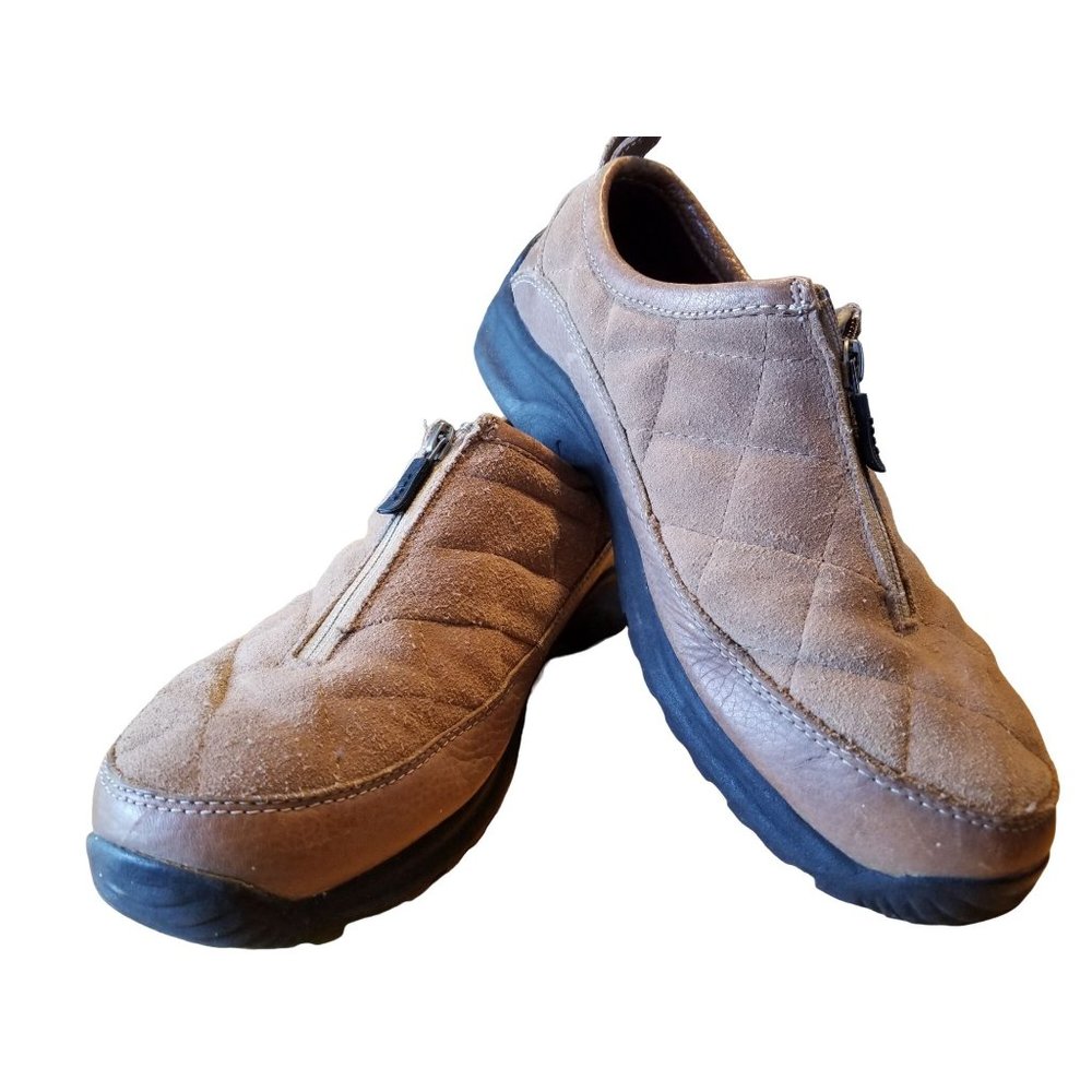 Land's End Mens Suede Casual Slip on Size 10B